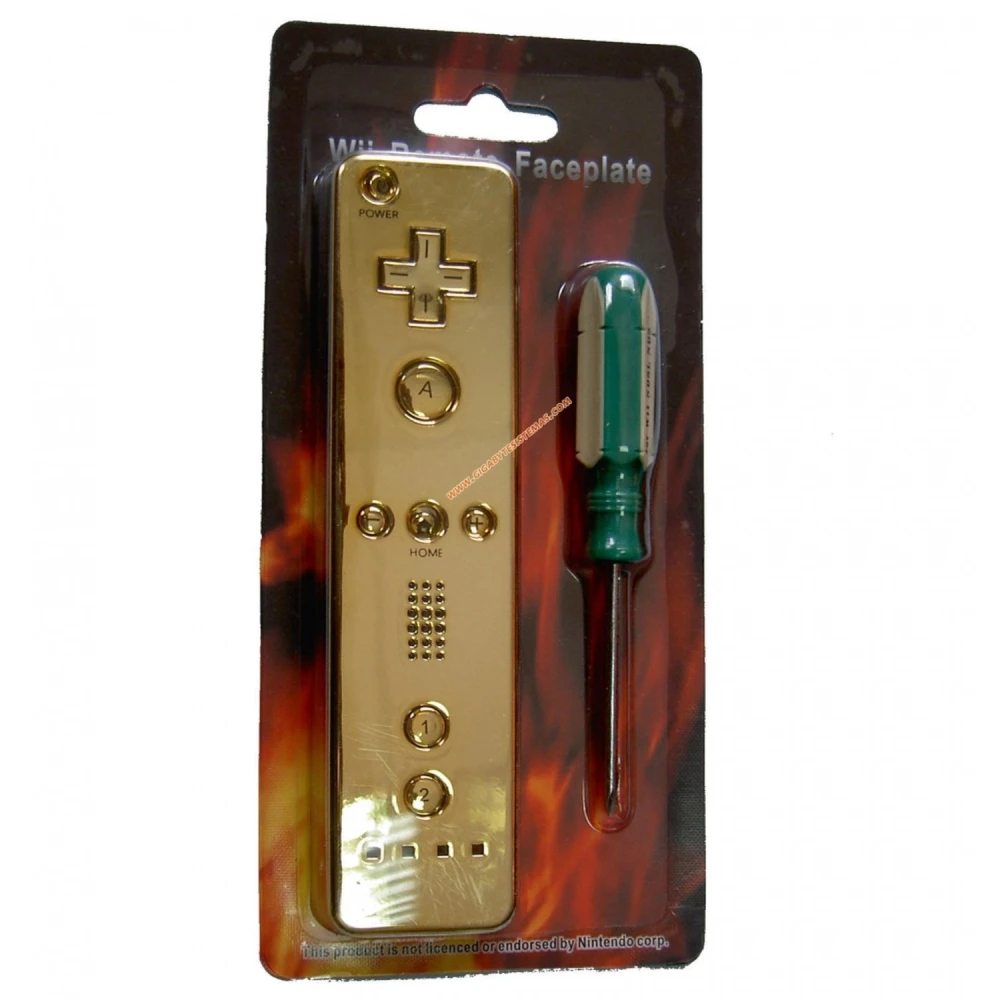 Wii Remote Frontgehäuse zum Personalisieren und Reparieren