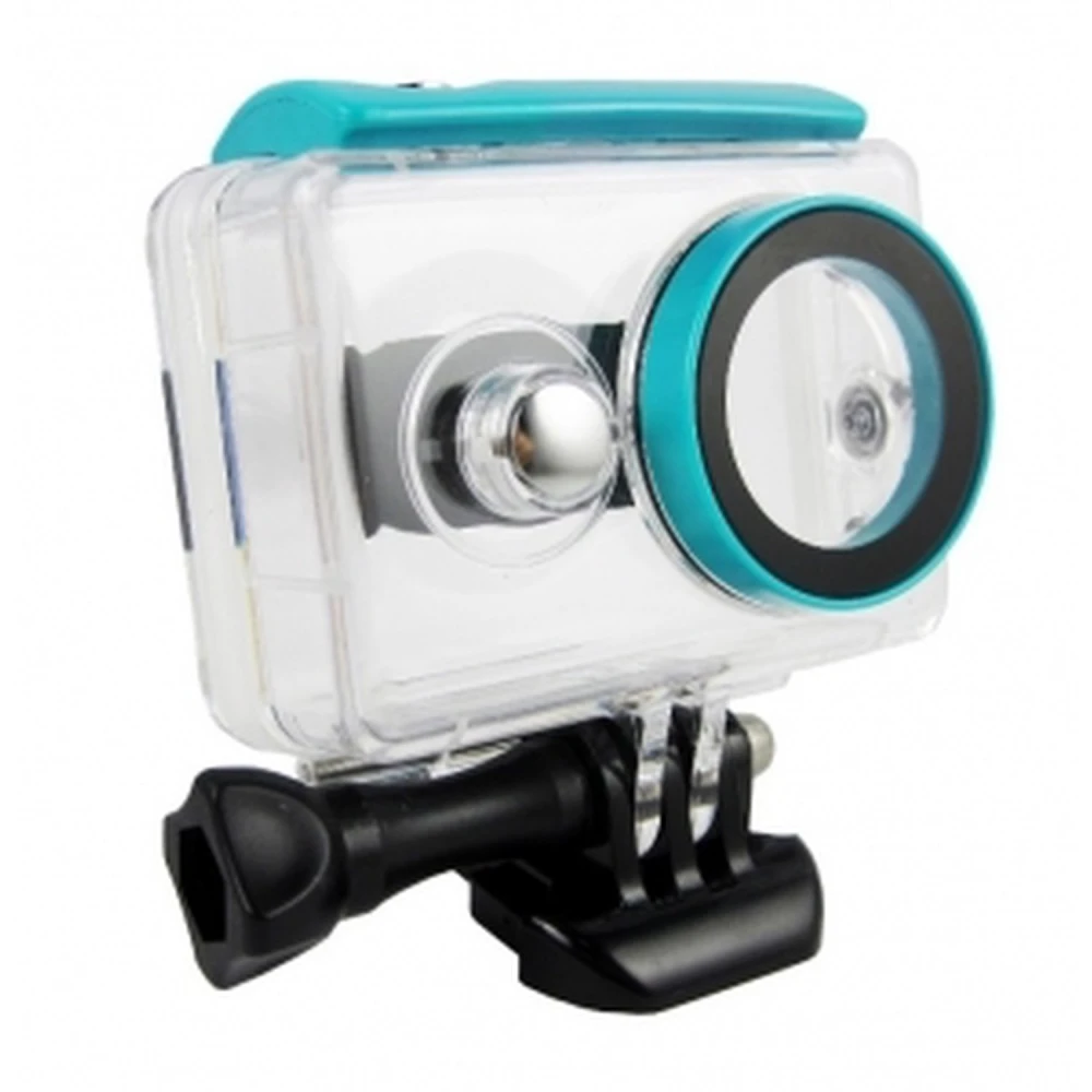 Wasserdichtes Gehäuse Xiaomi Yi Action 40 Meter mit Befestigungssystem