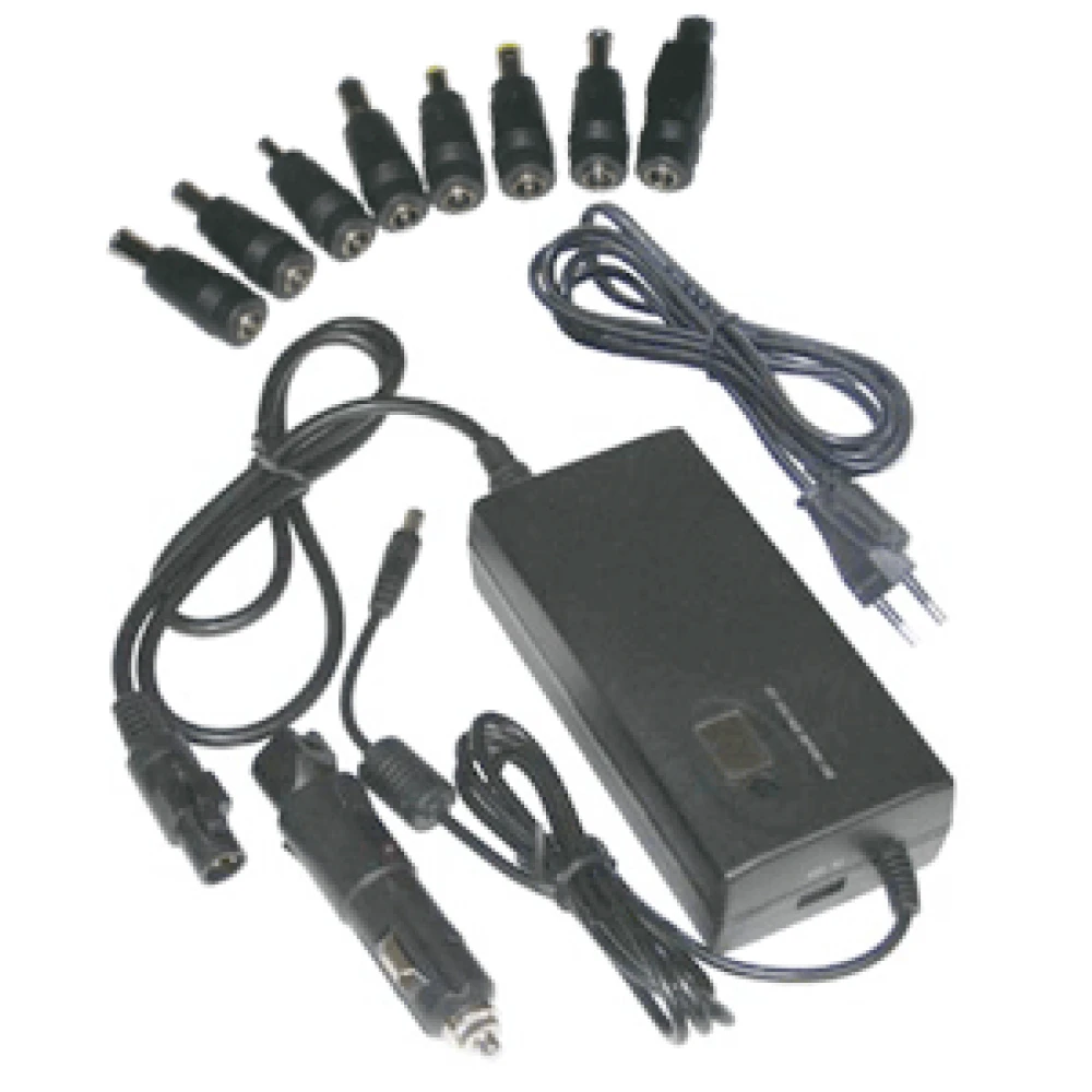 Universelles 90W Laptop-Netzteil für Haus und Auto