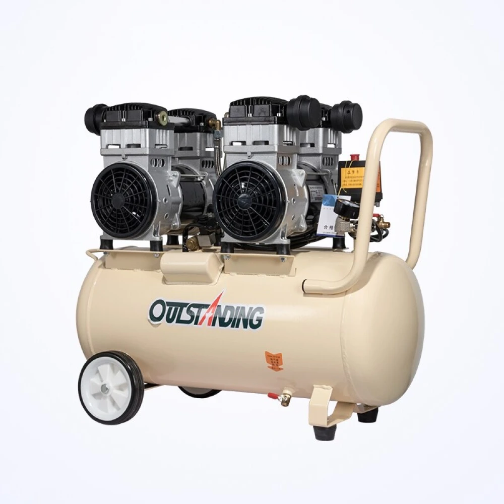 Leiser ölfreier Kompressor 50L OTS550W x 2-50L Outstanding