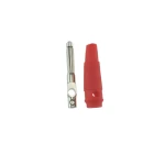 4mm Bananenstecker rot BP4526 für Messleitungen Satkit