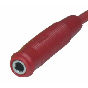 4mm Bananenbuchse rot BS4506 von Satkit für elektrische Verbindungen