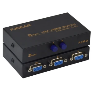 satkit VGA-Umschalter 2 Eingänge 1 Ausgang für PC-Monitor ohne Qualitätsverlust