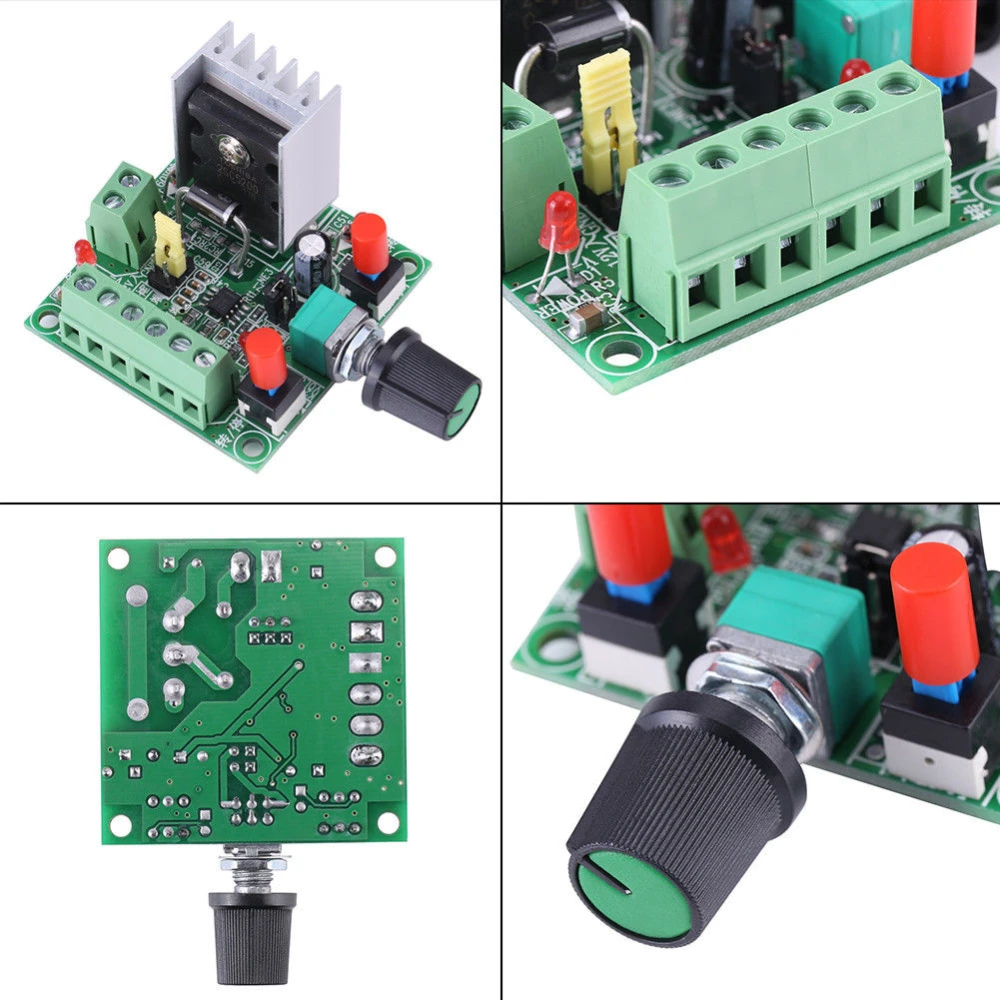 Detalle de conexiones PUL, EN y DIR del controlador de motor paso a paso