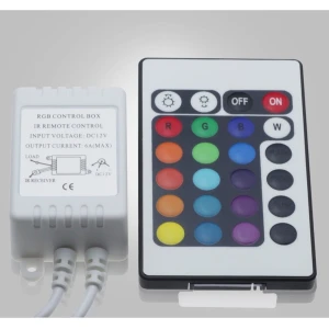 YourLed RGB-LED-Controller mit IR-Fernbedienung 24 Tasten YourLed