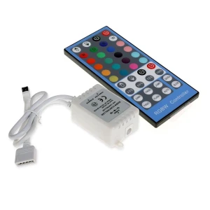 YourLed RGBW LED-Controller 12V-24V mit Dimmer und IR-Fernbedienung