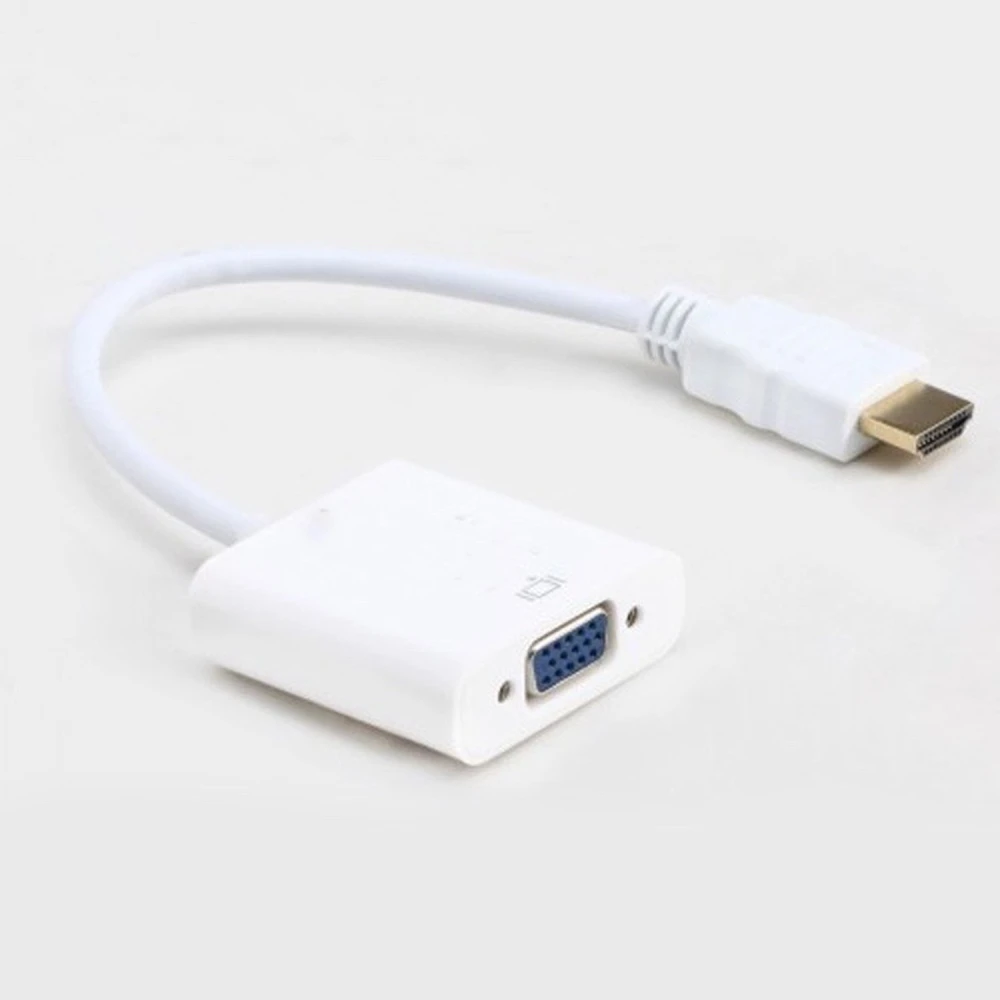 HDMI-zu-VGA-Konverter für Full-HD-Videosignal ohne externe Stromversorgung