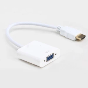 HDMI-zu-VGA-Konverter für Full-HD-Videosignal ohne externe Stromversorgung