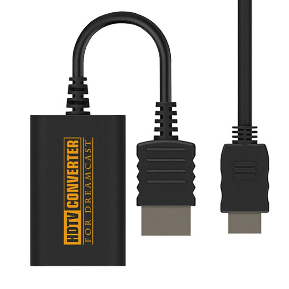 Dreamcast HDMI-Konverter – HDTV-Adapter mit HDMI-Kabel für Ihre Konsole