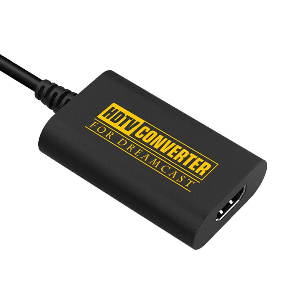 Dreamcast HDMI-Konverter – HDTV-Adapter mit HDMI-Kabel für Ihre Konsole