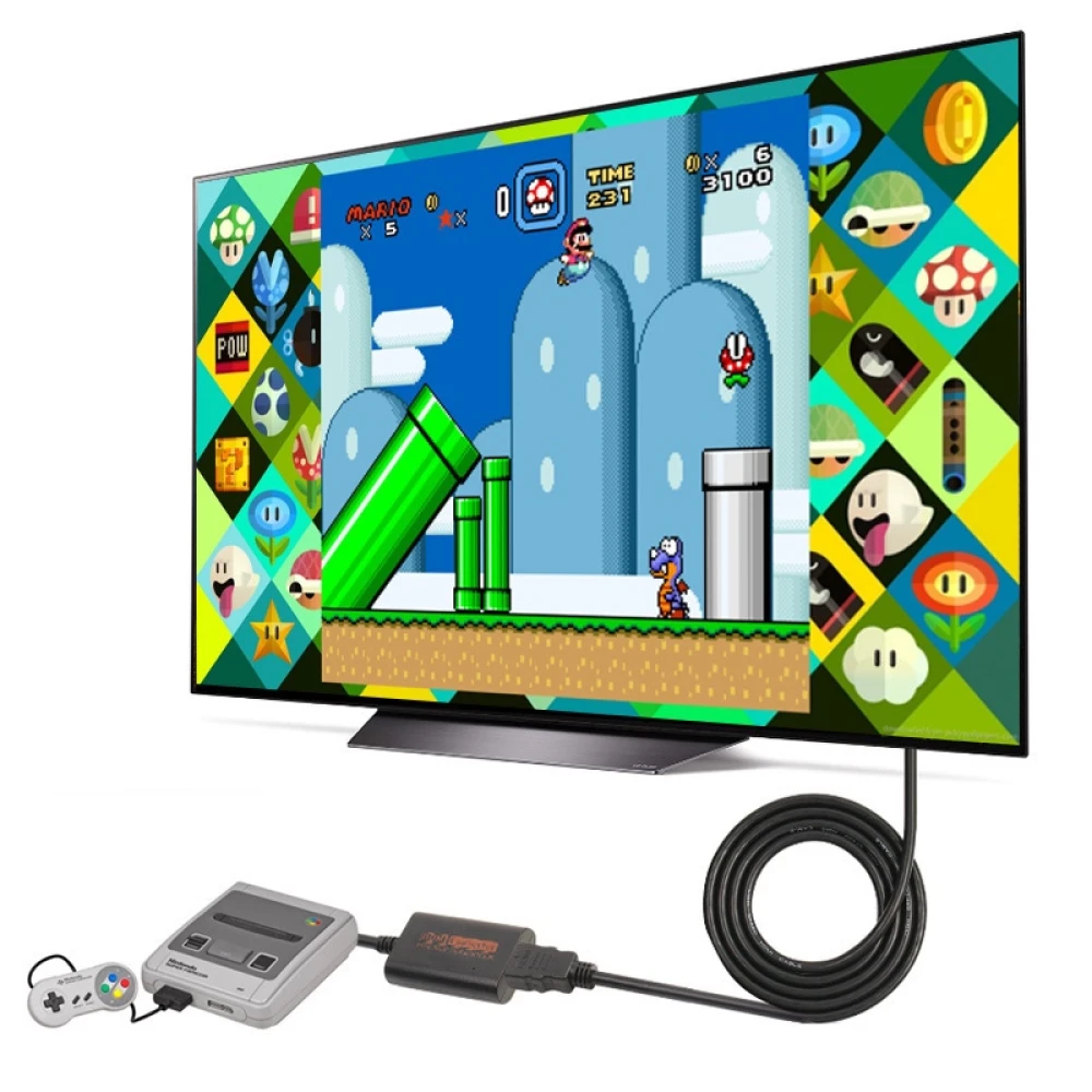 HDMI-Konverter für Nintendo N64 – Adapter für SNES, SFC und NGC
