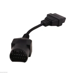Mazda 17-polig auf OBDII 16-polig Adapter für Fahrzeugdiagnose