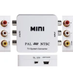 Bidirektionaler PAL-zu-NTSC-Konverter für TV - Videoformat-Adapter
