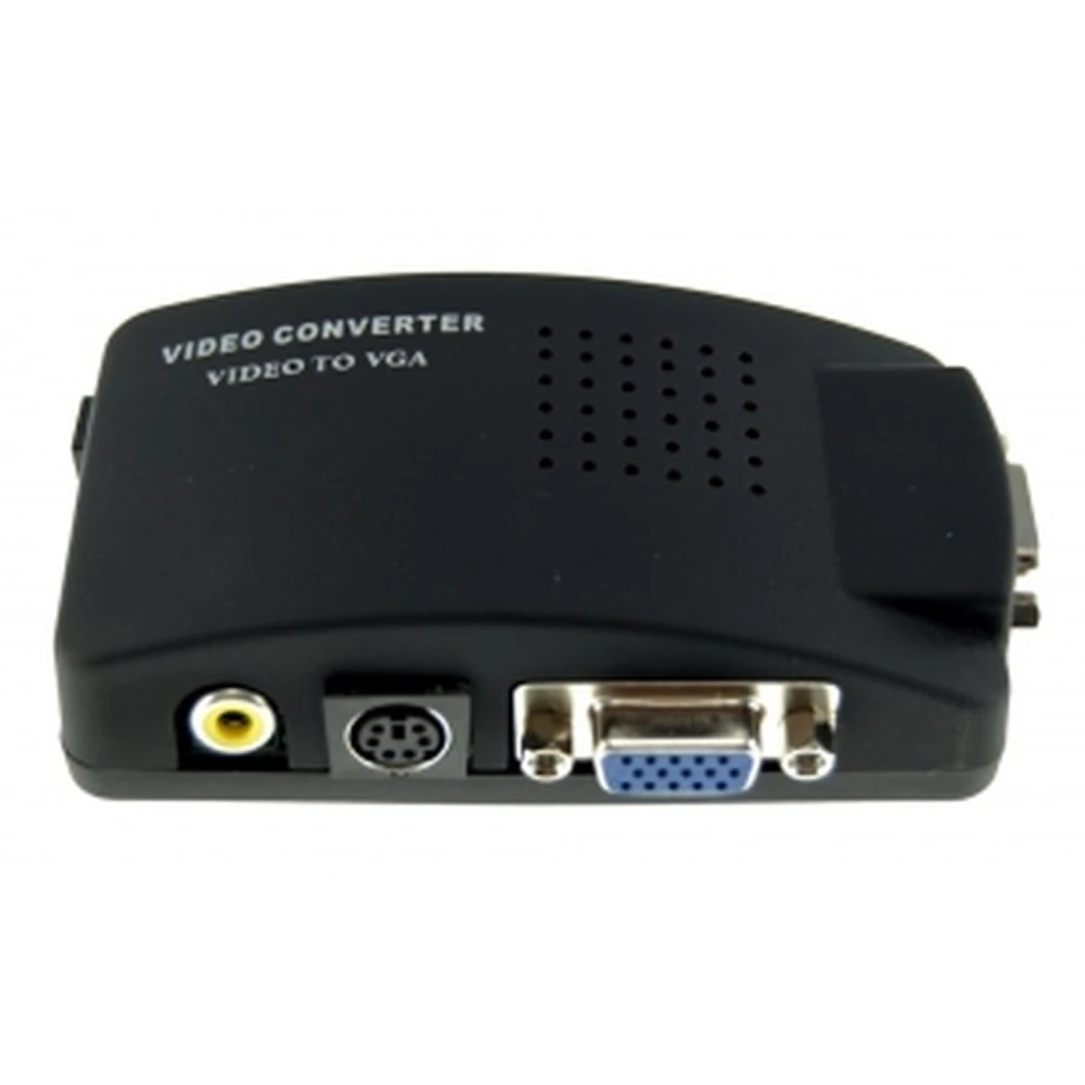 S-Video-zu-VGA-Video-Konverter für Konsolen und Monitore
