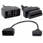 Toyota 22-Pin auf OBDII 16-Pin Adapter für Fahrzeugdiagnose