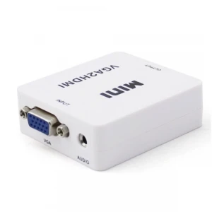 satkit VGA-zu-HDMI-Konverter mit Audio für die einfache PC-Verbindung
