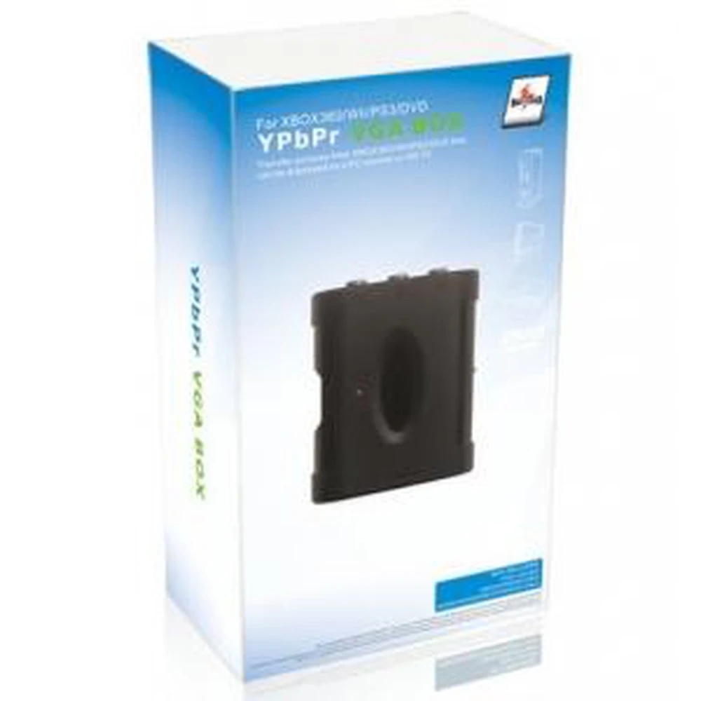 YPbPr-zu-VGA-Konverter - Komponenten-Video-Box für Konsolen und Monitore