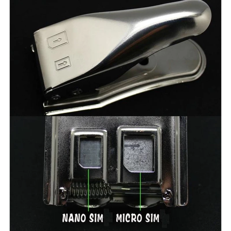 Uyigao SIM-Karten-Schneider für MicroSIM und NanoSIM für iPhone und iPad