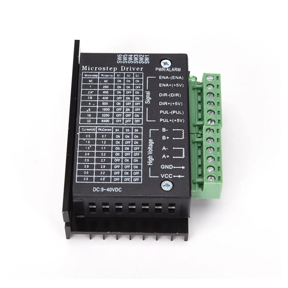 TB6600 Treiber für Schrittmotor bis 4A 9V bis 40V kompatibel mit Arduino