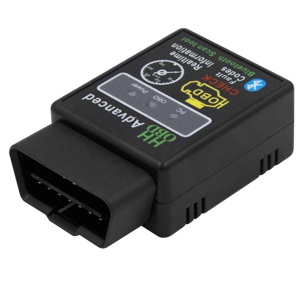 Paquete con dispositivo Elm327 y controlador CD para diagnóstico coche