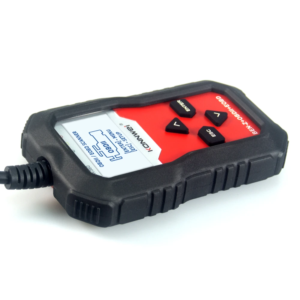 Mercedes-Benz Diagnosescanner Konnwei KW360 12V Komplettsystem