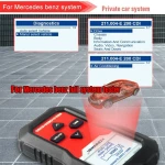 Mercedes-Benz Diagnosescanner Konnwei KW360 12V Komplettsystem