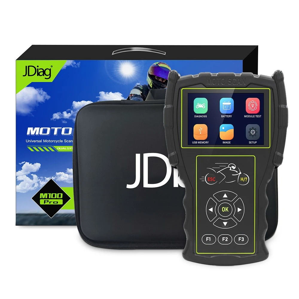 Motorrad-Diagnosegerät OBD JDiag M100 Pro für KTM Honda Yamaha Kawasaki BMW