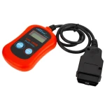 Escáner KW805 mostrando códigos de error en pantalla LCD