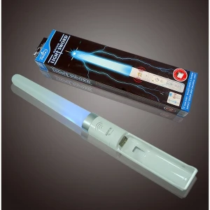 Blaues Wii-Lichtschwert mit Sound für kompatiblen Wiimotion Plus-Controller