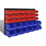 Wand-Regal für Heimwerken mit stapelbaren Boxen TSX TOOL 32pc