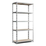 Metallregal 180x90x40 cm robust und vielseitig mit 5 Böden