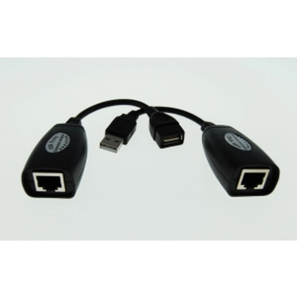USB-Verlängerung per RJ45-Kabel bis 50 Meter für Fernverbindung