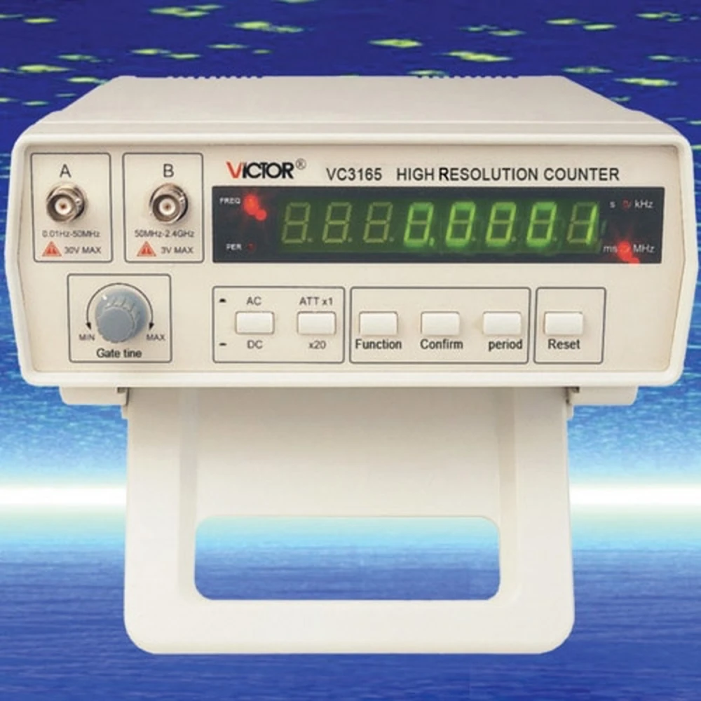 Frequenzzähler Victor VC3165: Multifunktions-Frequenzzähler