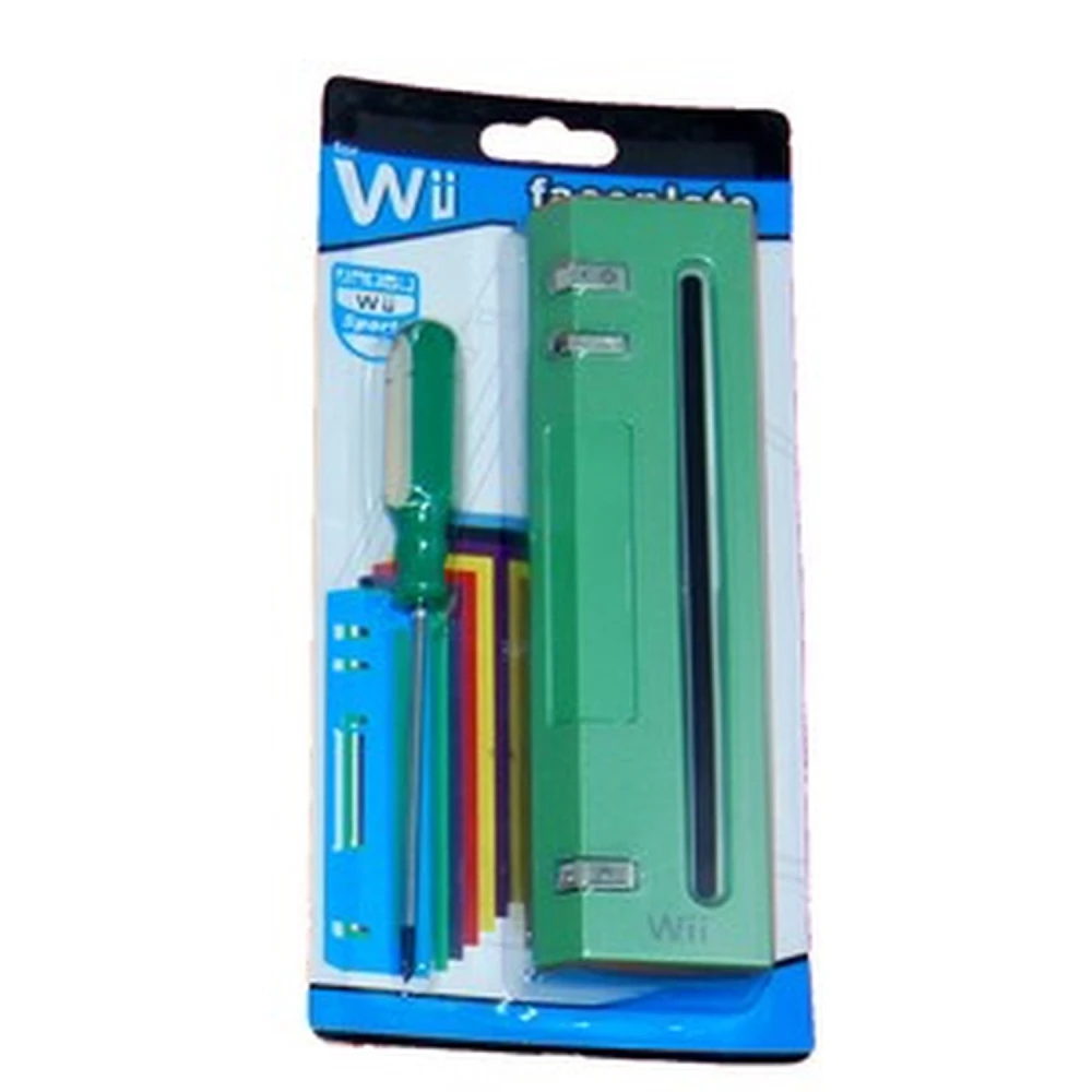 Wii Frontblende grün – Original-Ersatz für Nintendo Wii