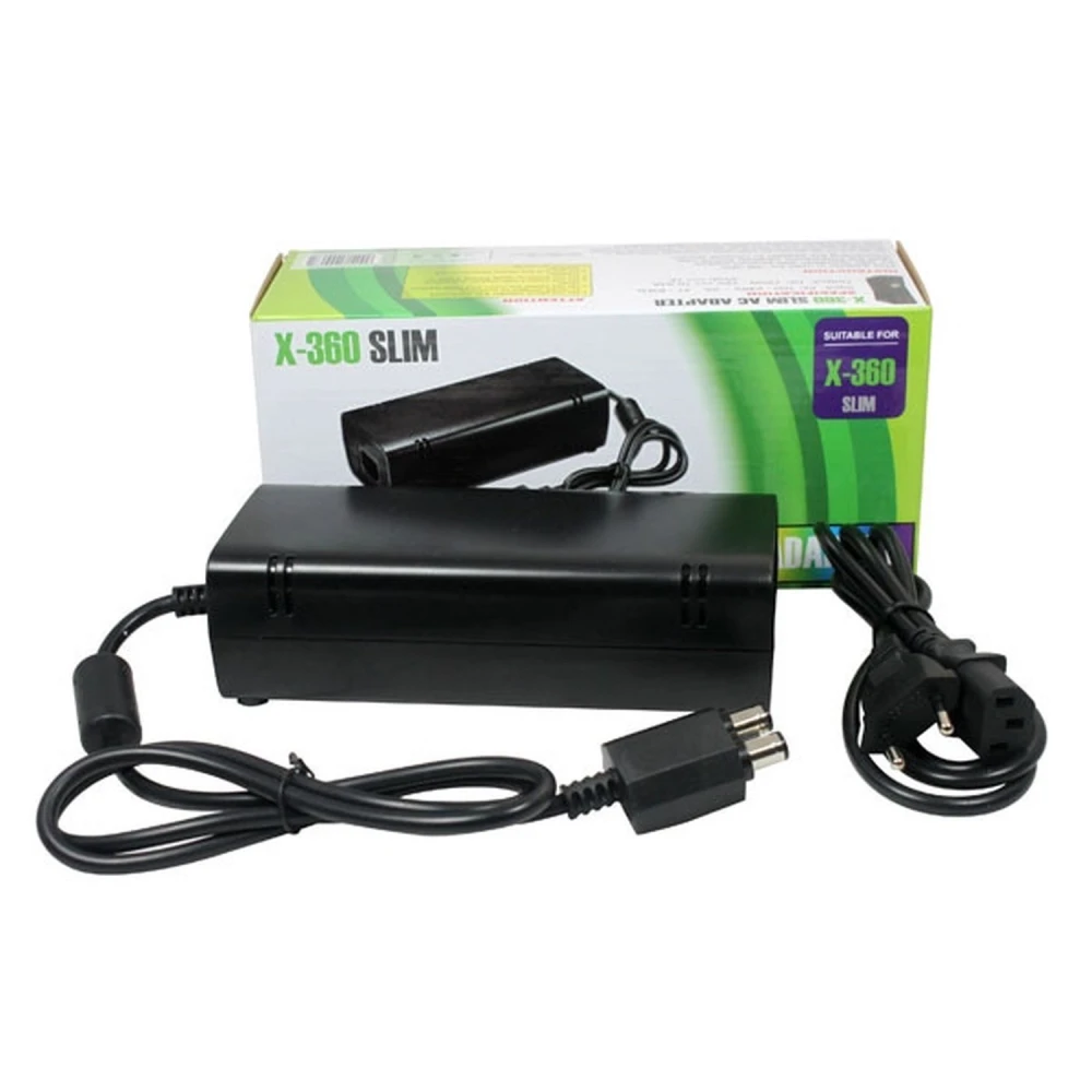 Xbox 360 Slim Netzteil 220V PAL kompatibel mit europäischem Modell