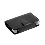 Schwarze Lederhülle für Nintendo DS Lite