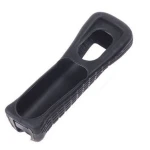 Schwarze Silikonhülle für Wii Remote – Schutz und Komfort