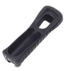Schwarze Silikonhülle für Wii Remote – Schutz und Komfort
