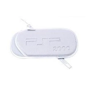 Weiße PSP Slim Hülle mit Trageschlaufe für PSP 2000 und PSP 3000