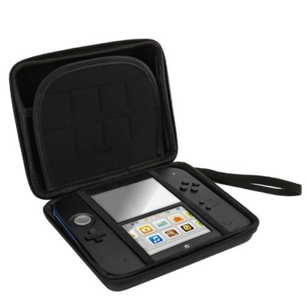 Nintendo 2DS Hartschale mit Reißverschluss für Aufbewahrung und Transport