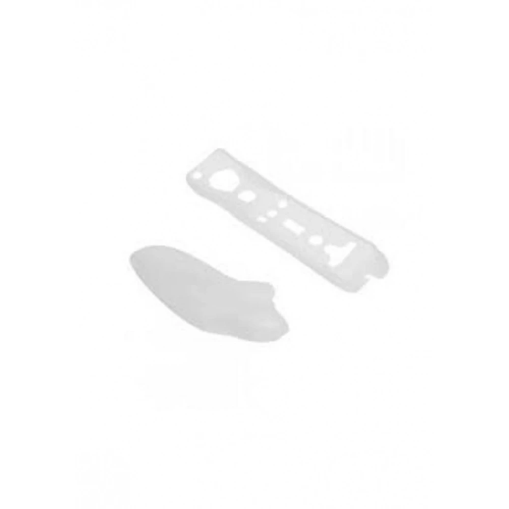 Weiße Silikonhülle für Wii-Controller – sicherer Schutz