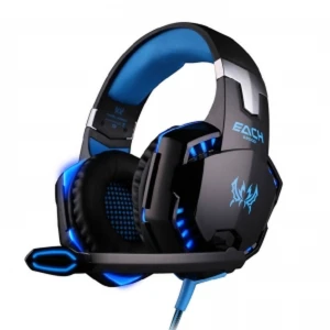 satkit G2000 Gaming-Headset für PC mit Mikrofon und USB + 3,5mm