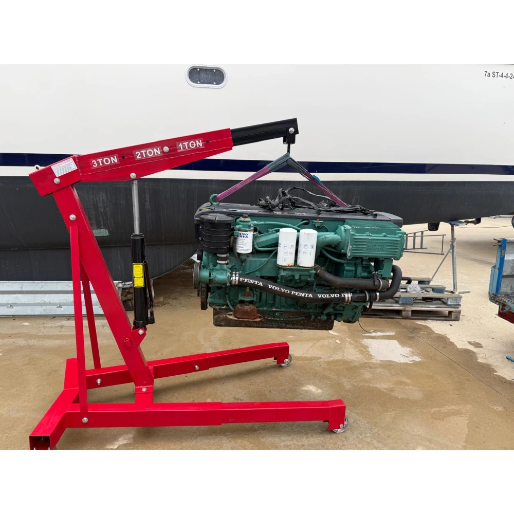 Hydraulischer Werkstattkran 3 Tonnen für Motoren und schwere Maschinen