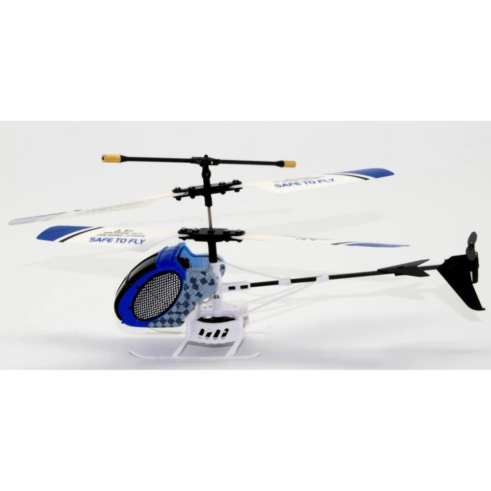 Mando controlador del helicoptero IR modelo 8087 azul