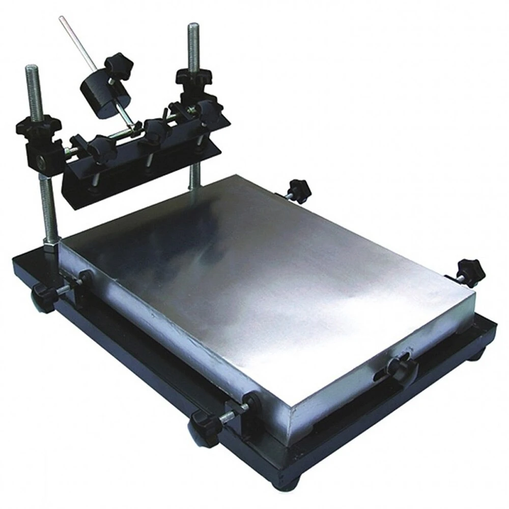 Manueller SMT-Lötpastendrucker mit Schablonen 440x320mm