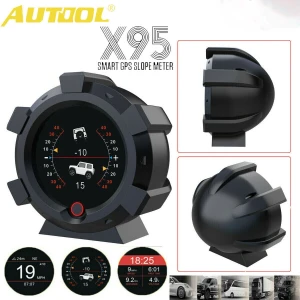 Autool X95 Multifunktions-Inklinometer mit Multiachs-Gyroskop und GPS