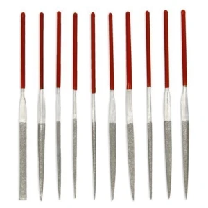 10er Set Mini-Feilen ultra fein für Elektronik und Präzisionslöten