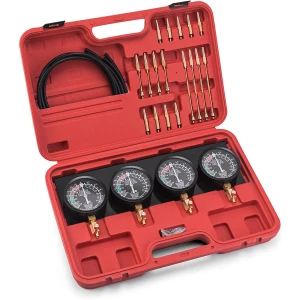 Prüf- und Synchronisationsmanometer-Set für 2 und 4 Vergaser für Auto und Motorrad
