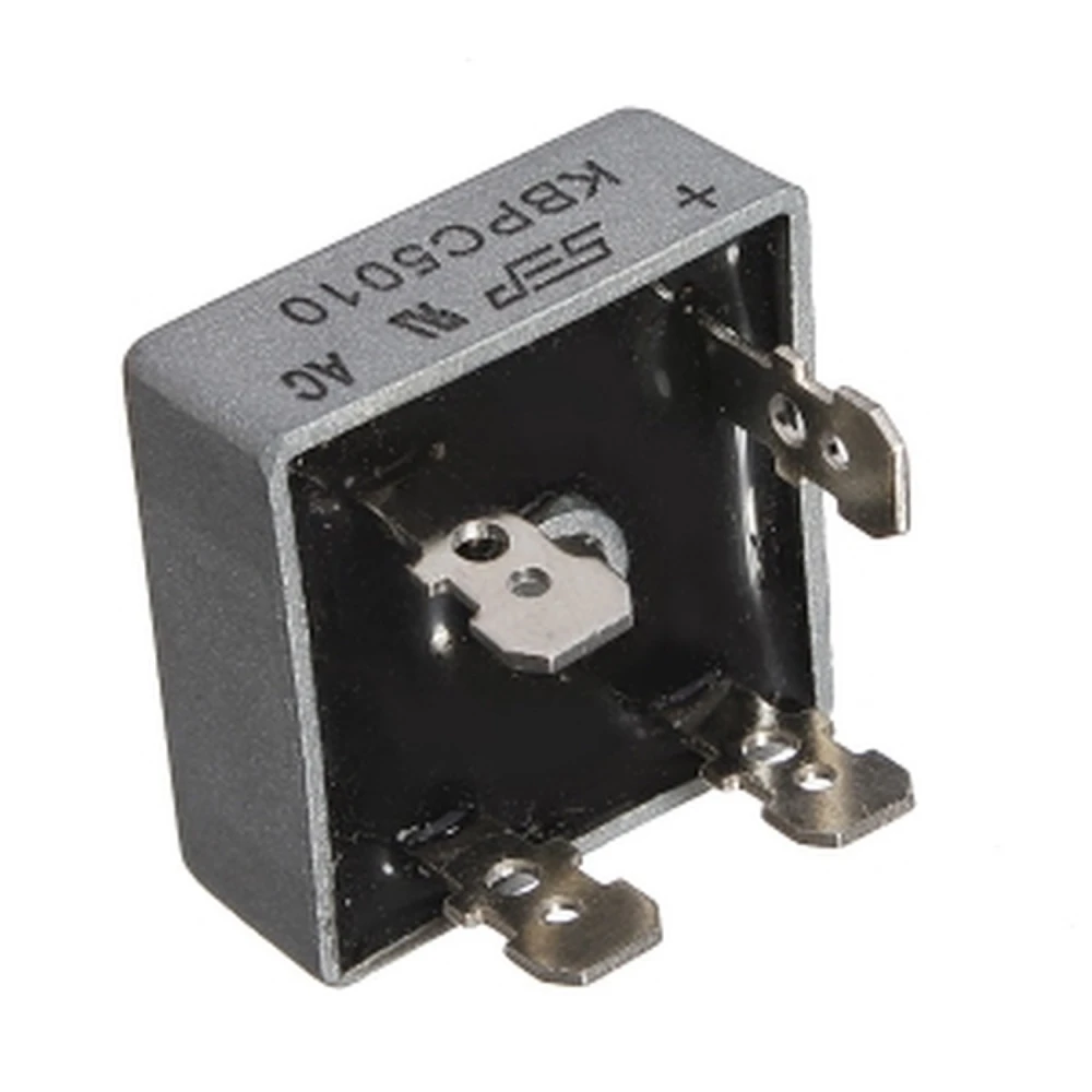 KBPC5010 Brückengleichrichter 1000V 50A mit 6,4x0,8mm Anschlüssen