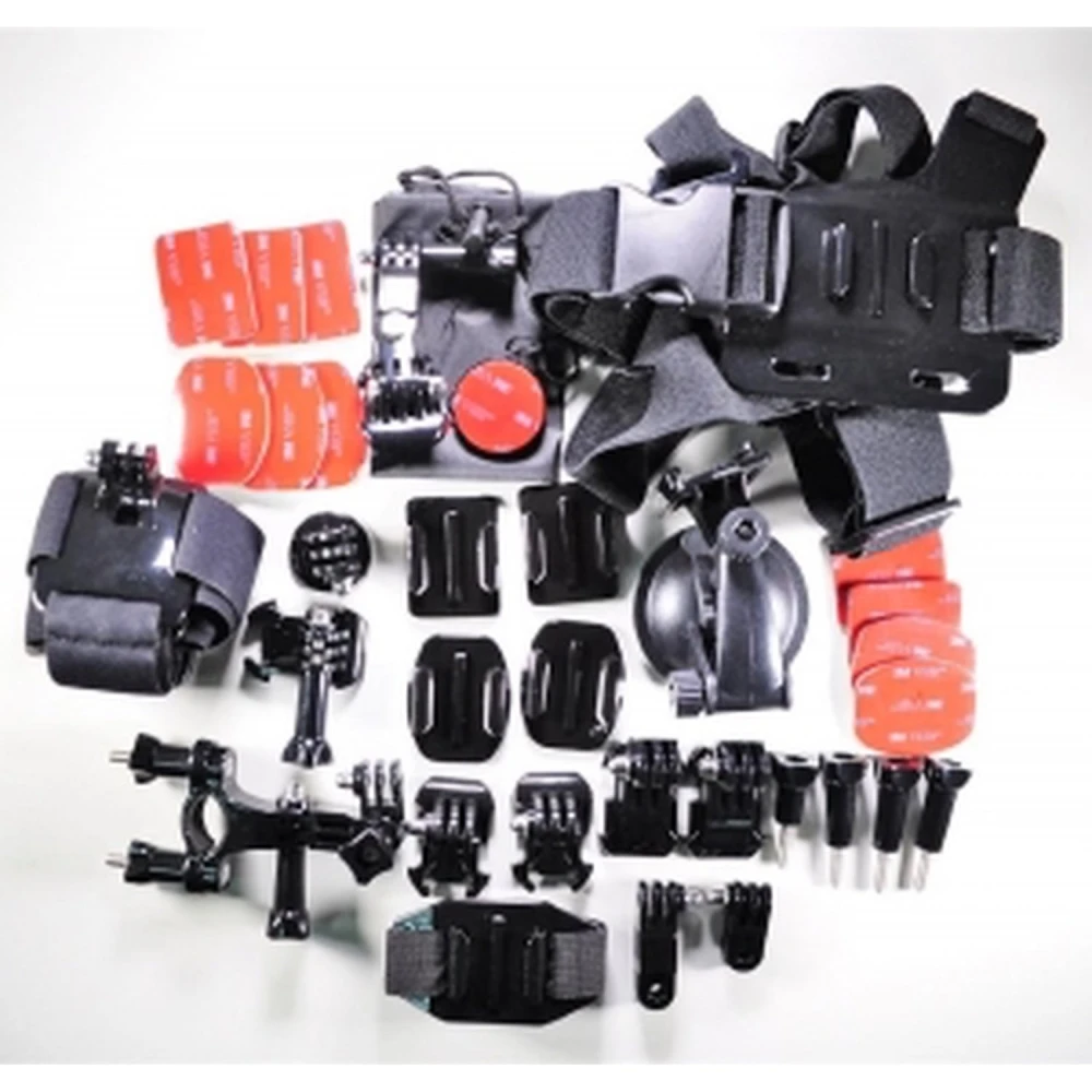 GoPro Hero Zubehör-Set 33-teilig für HERO3+, HERO3, HERO2, HERO4 und SJ4000